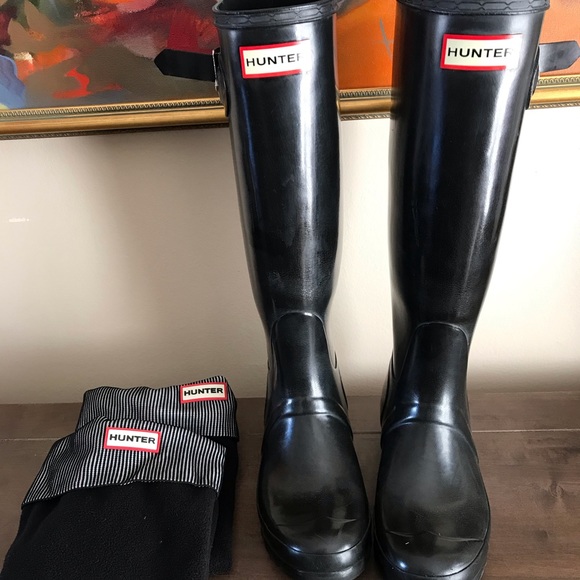 Hunter Shoes - Authentic Hunter Boots Women’s BLK US 7